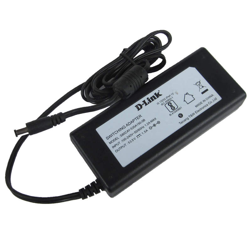 *Brand NEW* D-Link 53.5V S80CAY-535A150-OB 1.5A 5.5*3 AC DC ADAPTER POWER SUPPLY
